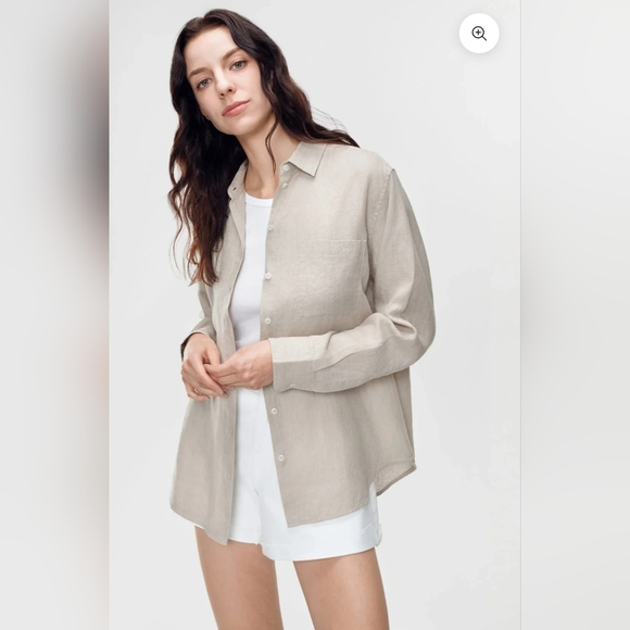 Hunt Club Linen Long sleeves Linen Shirt - Picture 3 of 13